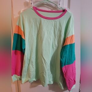 Colorful Long Sleeve Shirt